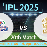 MI vs RCB, 20th Match